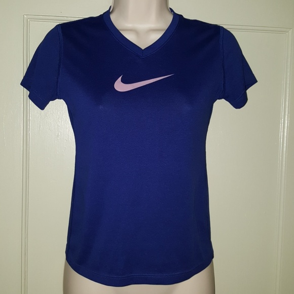 nike pink and blue shirt